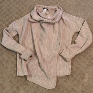 Beautiful Cowl Neck Poncho Sweater